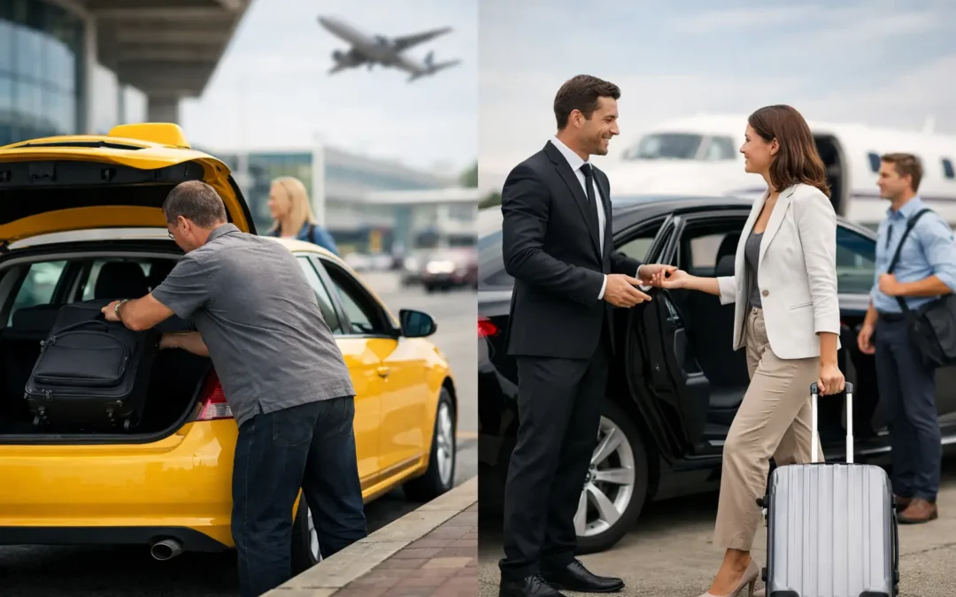 Airport Taxi vs Prebooked Transfer