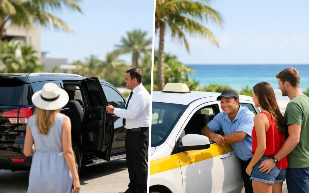 Private Transfer vs Taxi in Cancun
